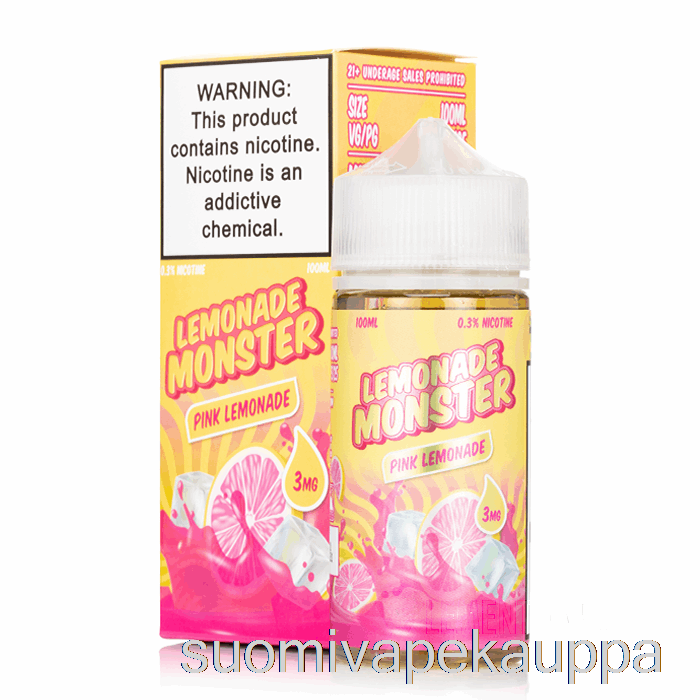 Vape Kauppa Pink Limonadi - Limonadihirviö - 100ml 6mg